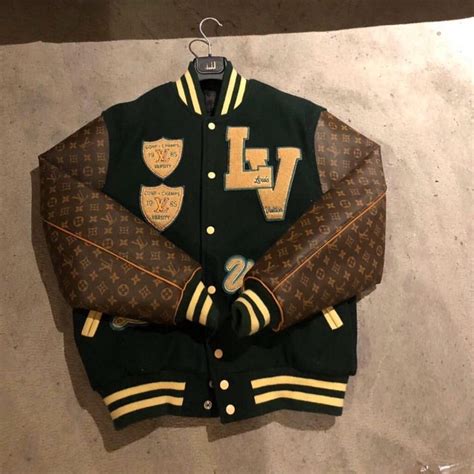 fake louis vuitton varsity jacket|lovi vitton varsity jacket.